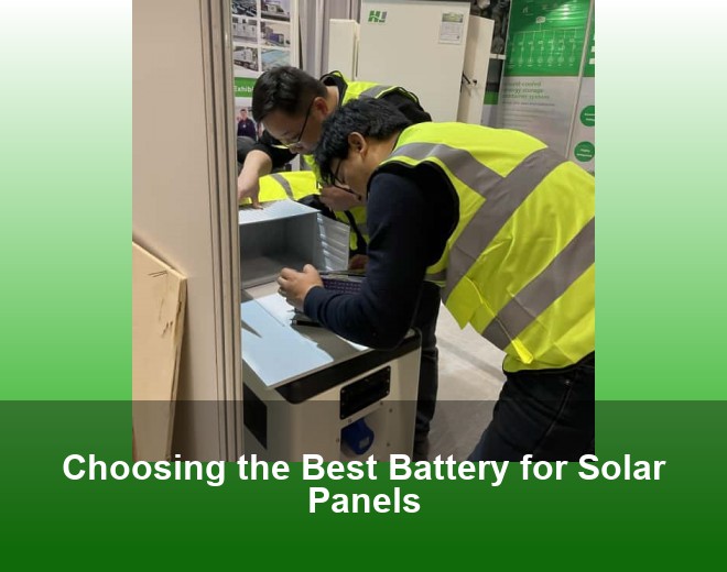 Choosing the Best Battery for Solar Panels